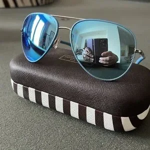 henri bendel | Accessories | Henry Bendel Light Blue Aviator  display picture 2